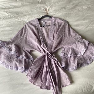 BCBG Generation kimono wrap top